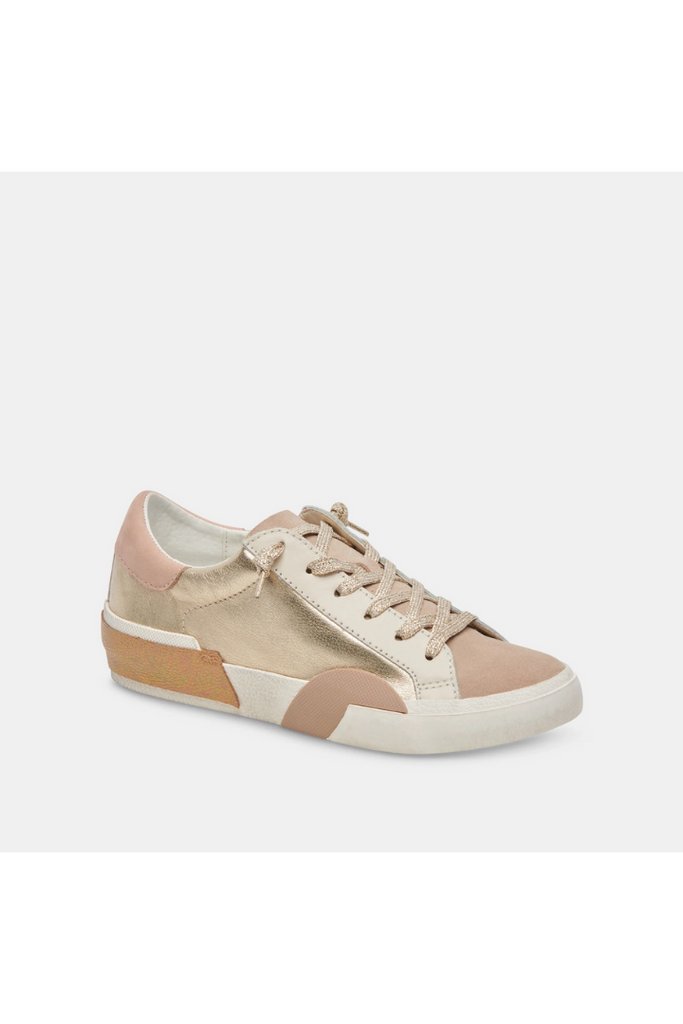 Dolce Vita: Zina-Gold-Sneakers-Dolce Vita-Usher & Co - Women's Boutique Located in Atoka, OK and Durant, OK