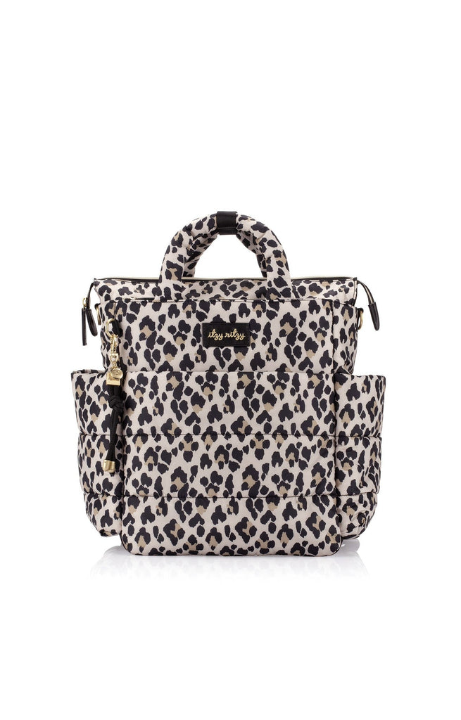 Dream Convertible Diaper Bag Leopard-Bags & Wallets-Itzy Ritzy-Usher & Co - Women's Boutique Located in Atoka, OK and Durant, OK