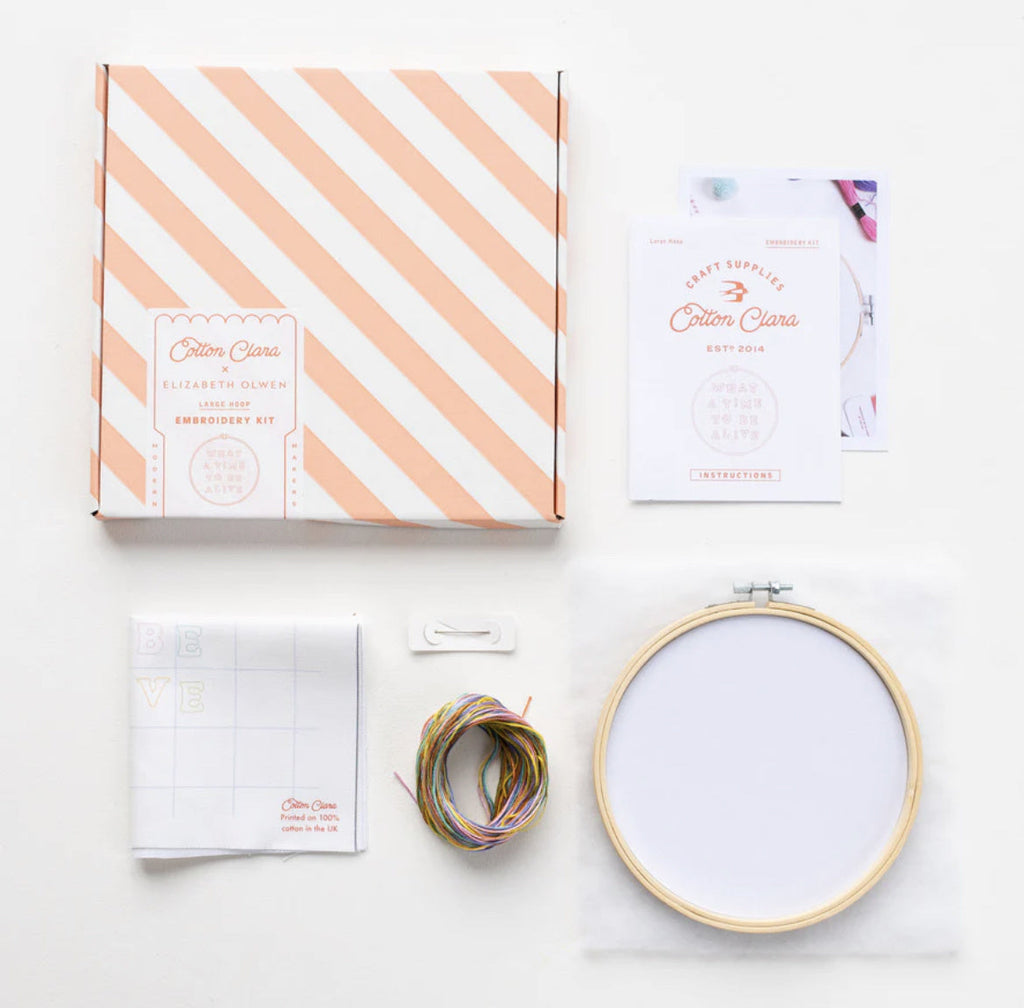 What A Time Embroidery Kit-Embroidery Kits-Cotton Clara-Usher & Co - Women's Boutique Located in Atoka, OK and Durant, OK