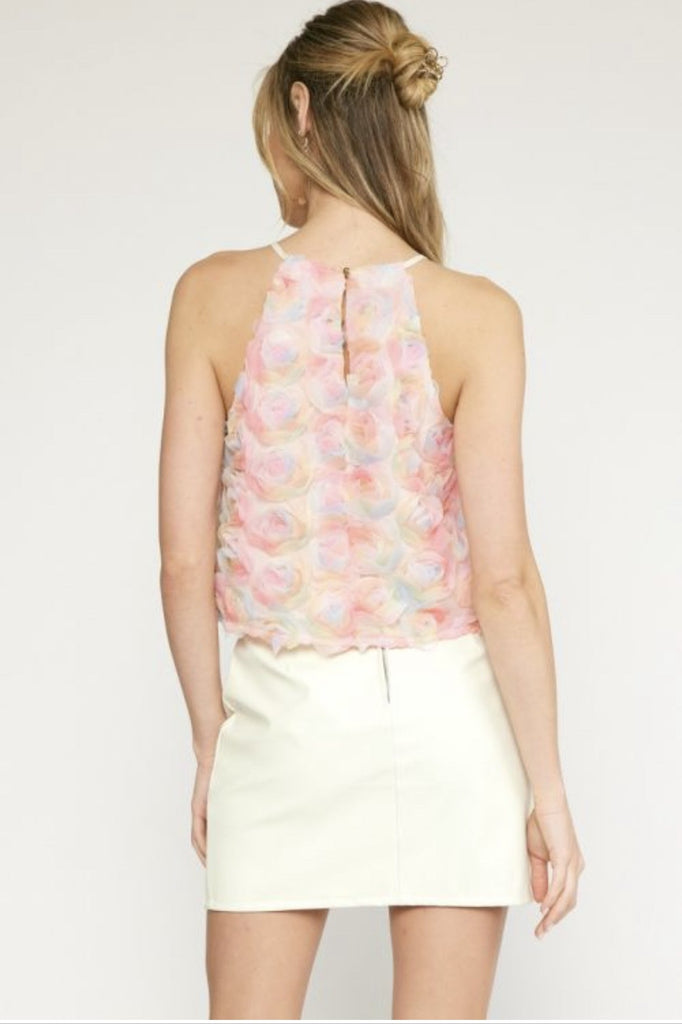 Delores Top-Tank Tops-Entro-Usher & Co - Women's Boutique Located in Atoka, OK and Durant, OK