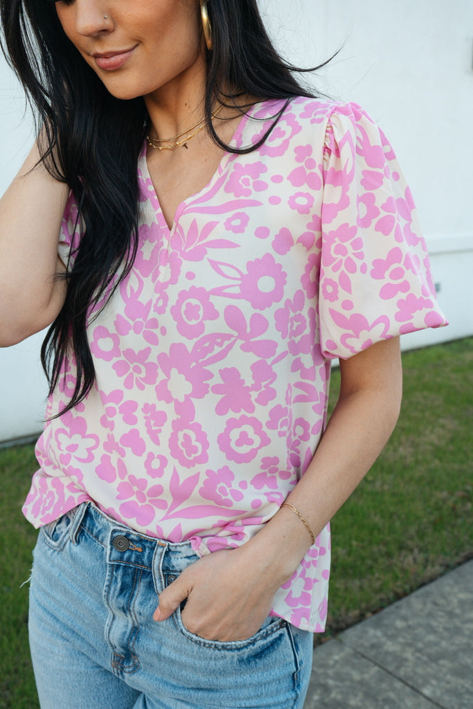 Make or Break Top-Short Sleeve Tops-Entro-Usher & Co - Women's Boutique Located in Atoka, OK and Durant, OK