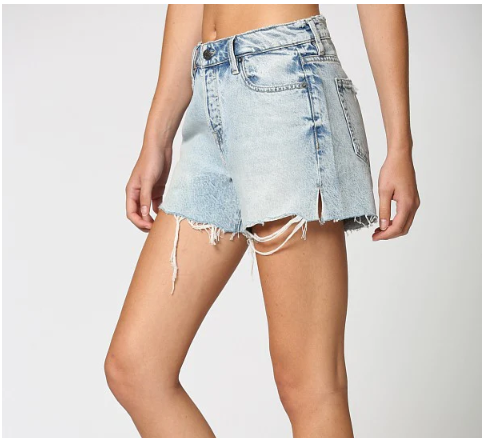 Hidden: Sofie Shorts w/Side Slit-Shorts-Hidden-Usher & Co - Women's Boutique Located in Atoka, OK and Durant, OK