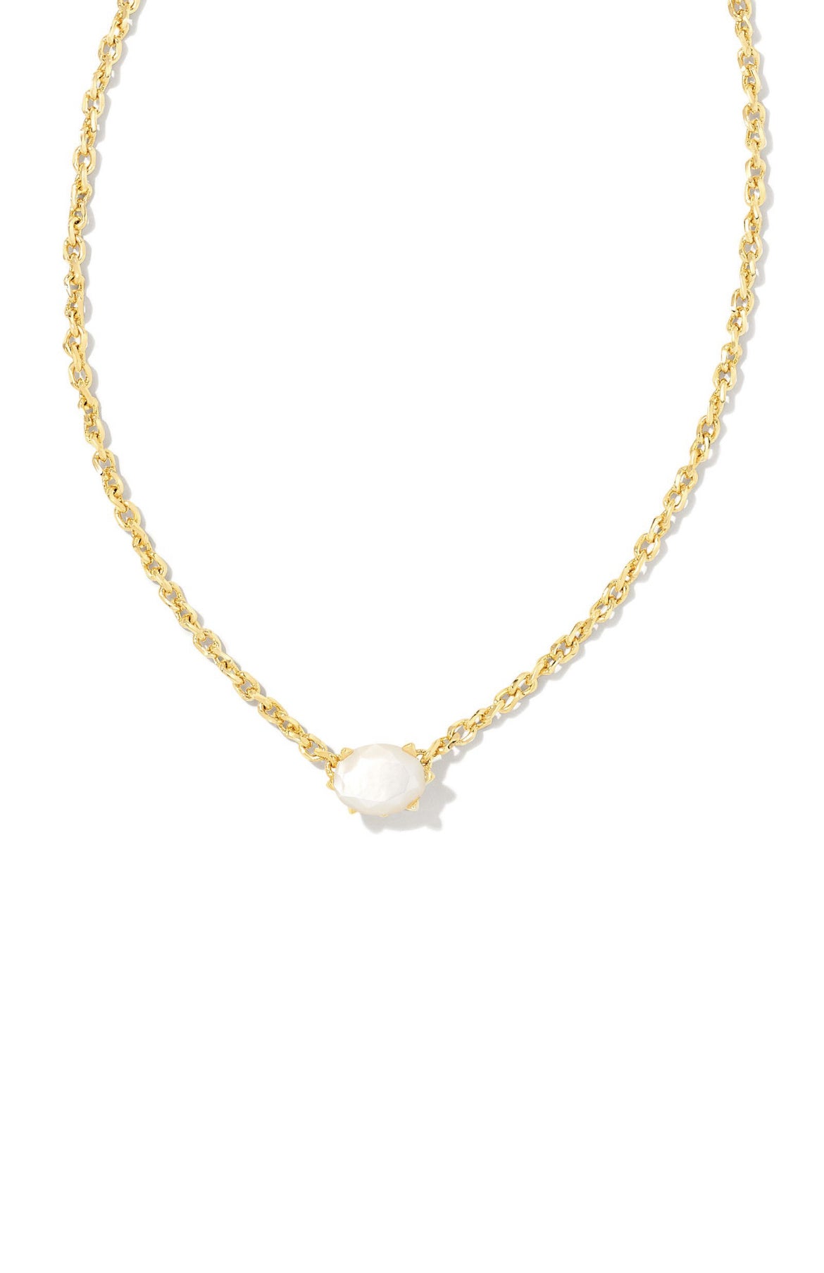 Kendra Scott: Cailin Necklace Gold Ivory Mother of Pearl-7- Jewelry-Kendra Scott-Usher & Co - Women's Boutique Located in Atoka, OK and Durant, OK