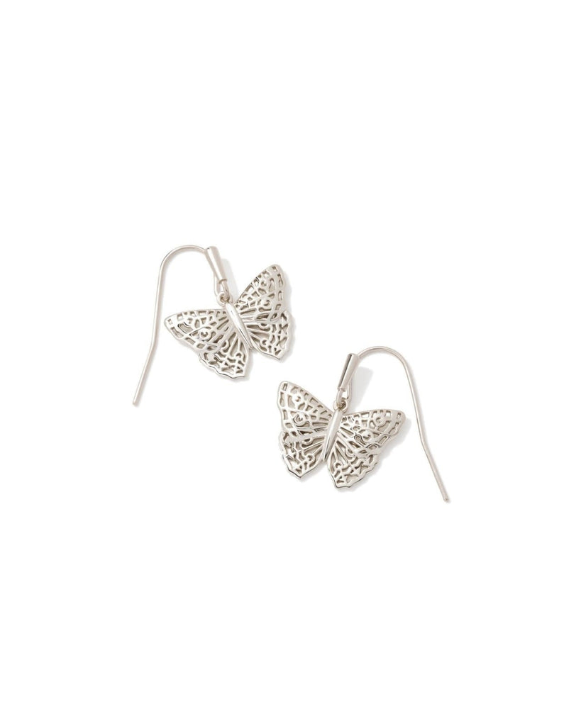 Kendra Scott: Hadley Earrings Rhodium-Earrings-Kendra Scott-Usher & Co - Women's Boutique Located in Atoka, OK and Durant, OK