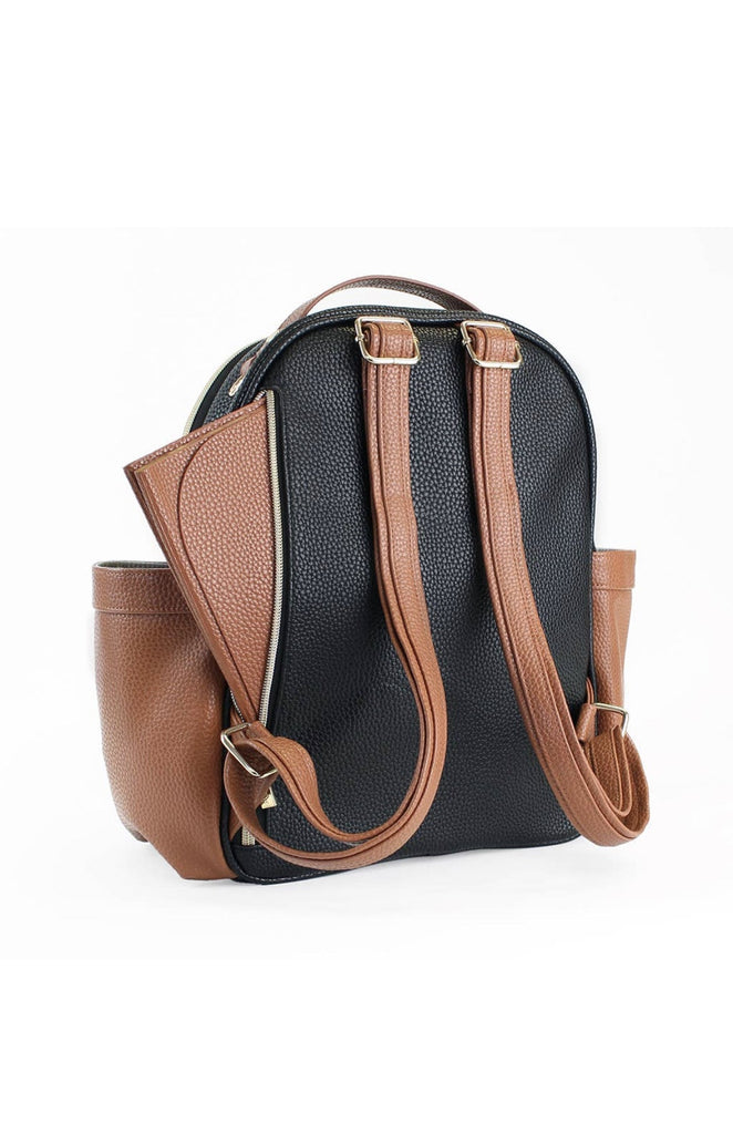 Mini Diaper Bag Backpack Coffee & Cream-Bags & Wallets-Itzy Ritzy-Usher & Co - Women's Boutique Located in Atoka, OK and Durant, OK