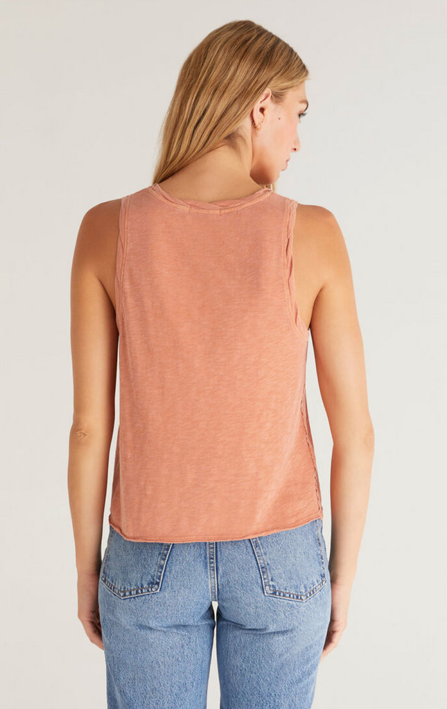 Z Supply: Journey Slub Tank-Tank Tops-Z SUPPLY-Usher & Co - Women's Boutique Located in Atoka, OK and Durant, OK
