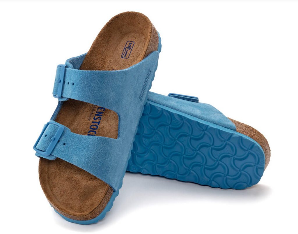Birkenstock: Arizona-Sky Blue-Sandals-Birkenstock-Usher & Co - Women's Boutique Located in Atoka, OK and Durant, OK