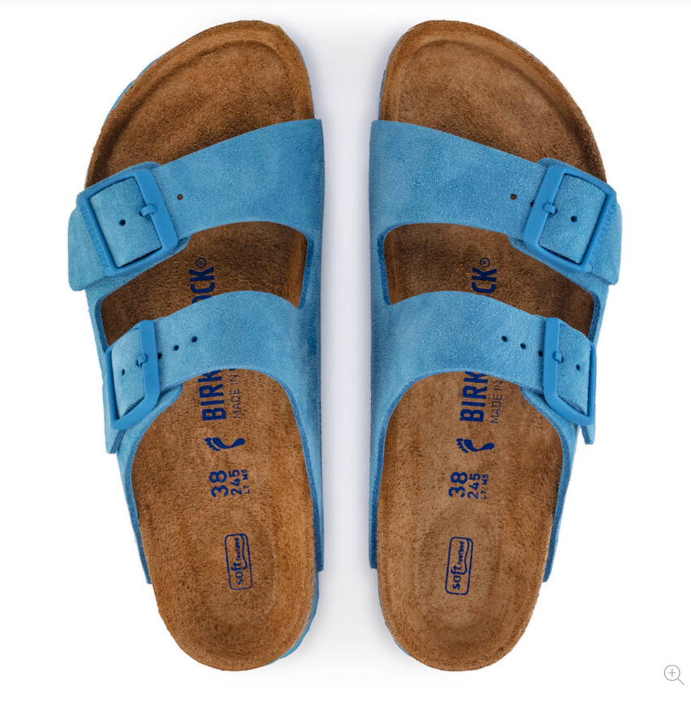 Birkenstock: Arizona-Sky Blue-Sandals-Birkenstock-Usher & Co - Women's Boutique Located in Atoka, OK and Durant, OK