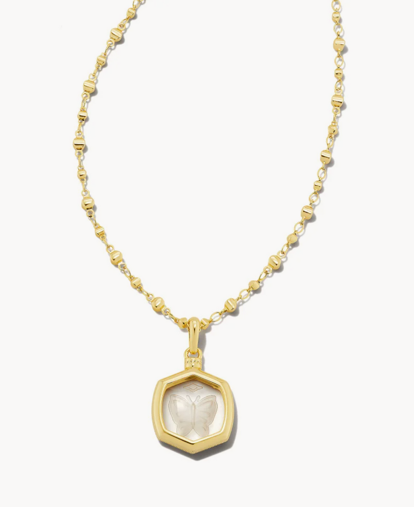 Kendra Scott: Davie Intaglio Necklace-Necklaces-Kendra Scott-Usher & Co - Women's Boutique Located in Atoka, OK and Durant, OK