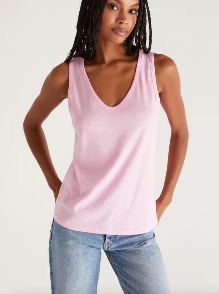 Z Supply: Pia Tank-Tank Tops-Z SUPPLY-Usher & Co - Women's Boutique Located in Atoka, OK and Durant, OK