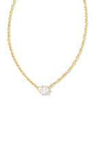 Kendra Scott: Cailin Necklace-Gold White Cz-7- Jewelry-Kendra Scott-Usher & Co - Women's Boutique Located in Atoka, OK and Durant, OK