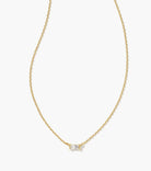 Kendra Scott: Juliette Necklace-Gold White Crystal-7- Jewelry-Kendra Scott-Usher & Co - Women's Boutique Located in Atoka, OK and Durant, OK