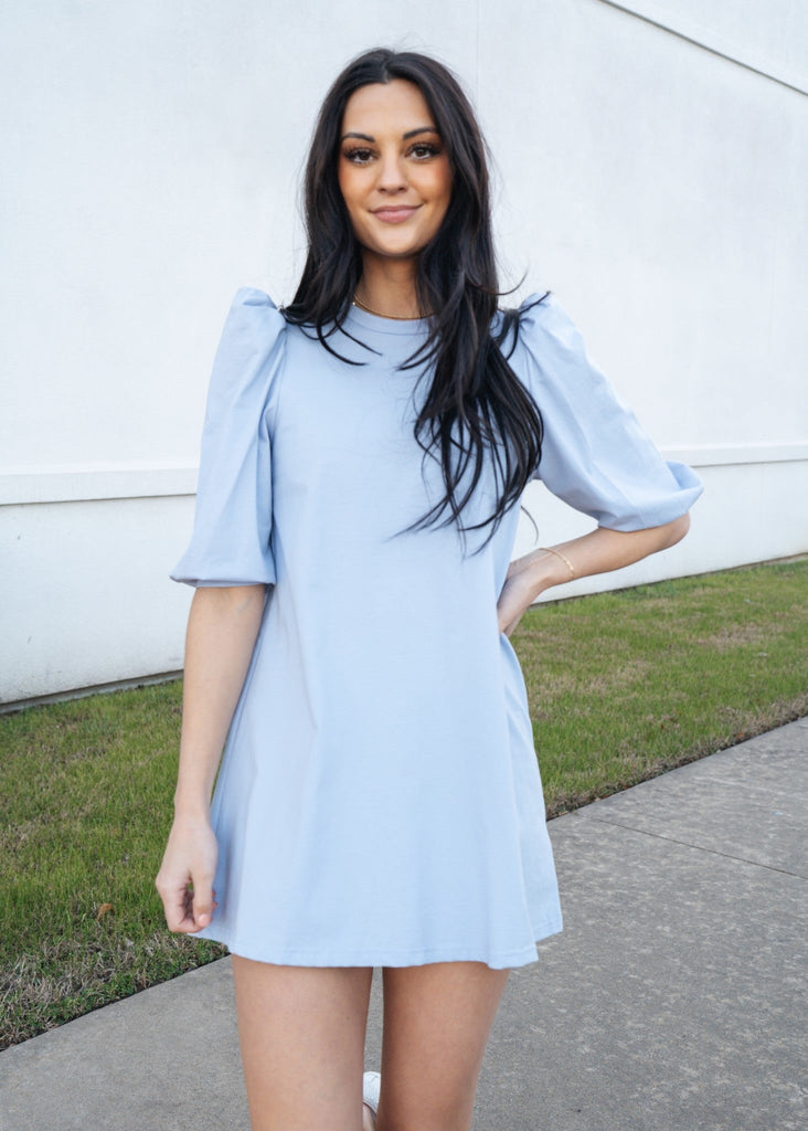 In The Sky Dress-Dresses-TCEC-Usher & Co - Women's Boutique Located in Atoka, OK and Durant, OK
