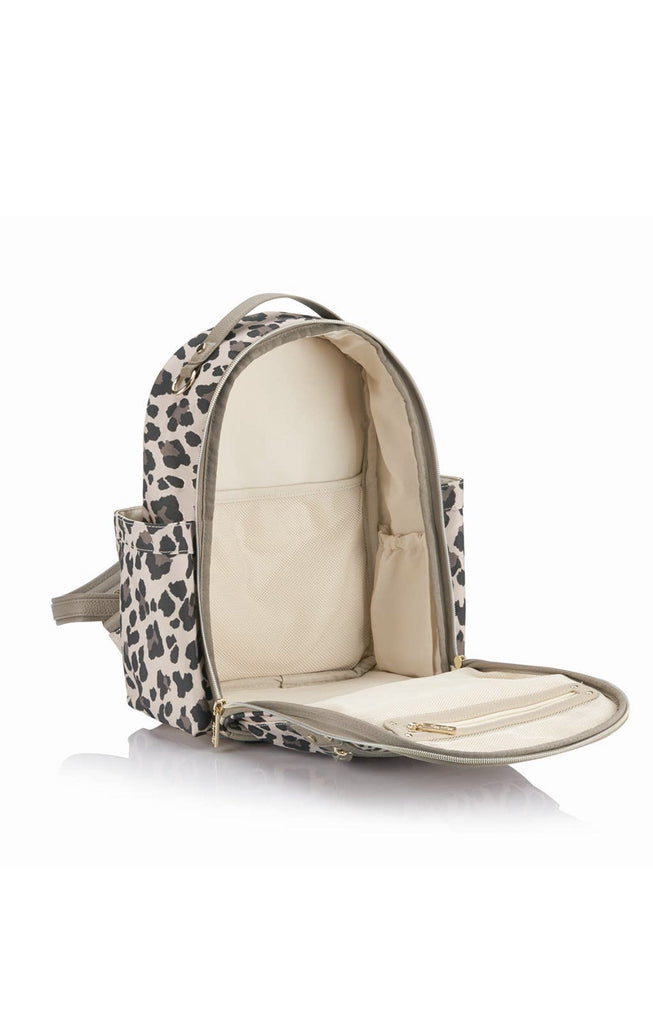 Mini Diaper Bag Backpack Leopard-Bags & Wallets-Itzy Ritzy-Usher & Co - Women's Boutique Located in Atoka, OK and Durant, OK