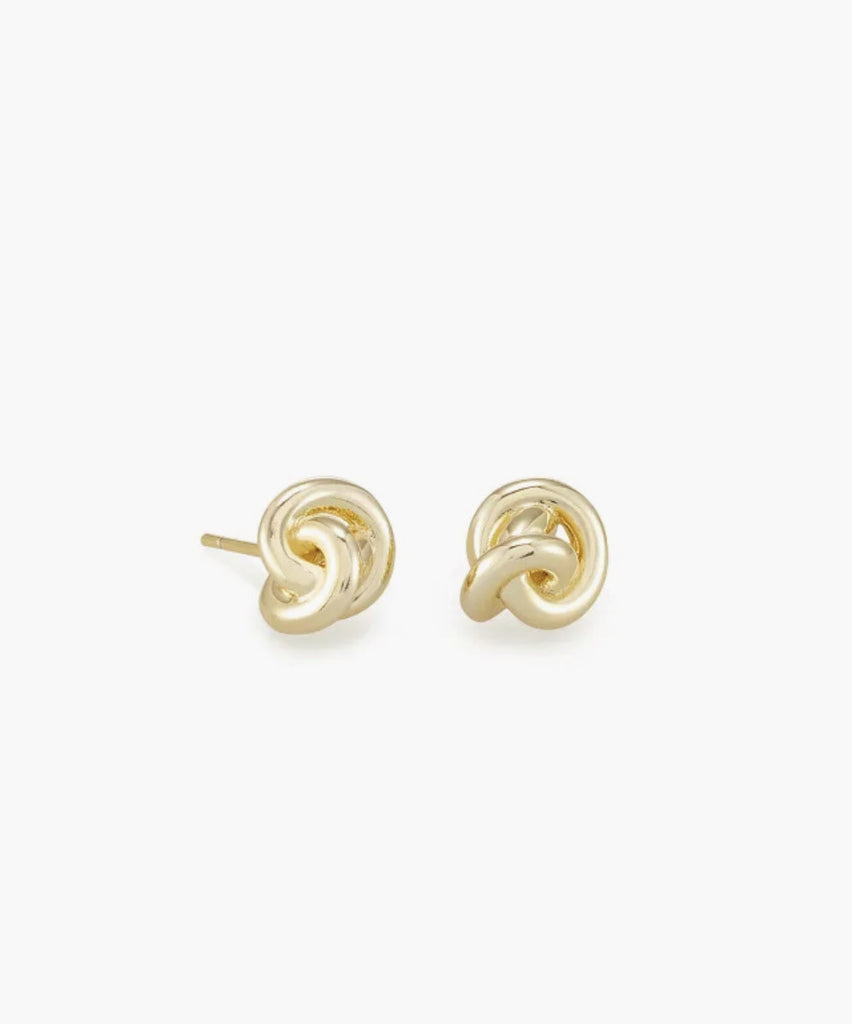 Kendra Scott: Presleigh Stud Gold-Earrings-Kendra Scott-Usher & Co - Women's Boutique Located in Atoka, OK and Durant, OK