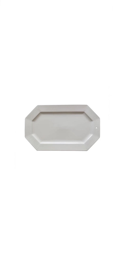 Octagonal Platter Pinstripes-Kitchen-Nora Fleming-Usher & Co - Women's Boutique Located in Atoka, OK and Durant, OK