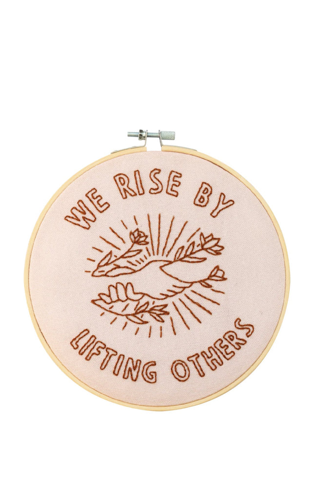 We Rise Embroidery Kit-Embroidery Kits-Cotton Clara-Usher & Co - Women's Boutique Located in Atoka, OK and Durant, OK