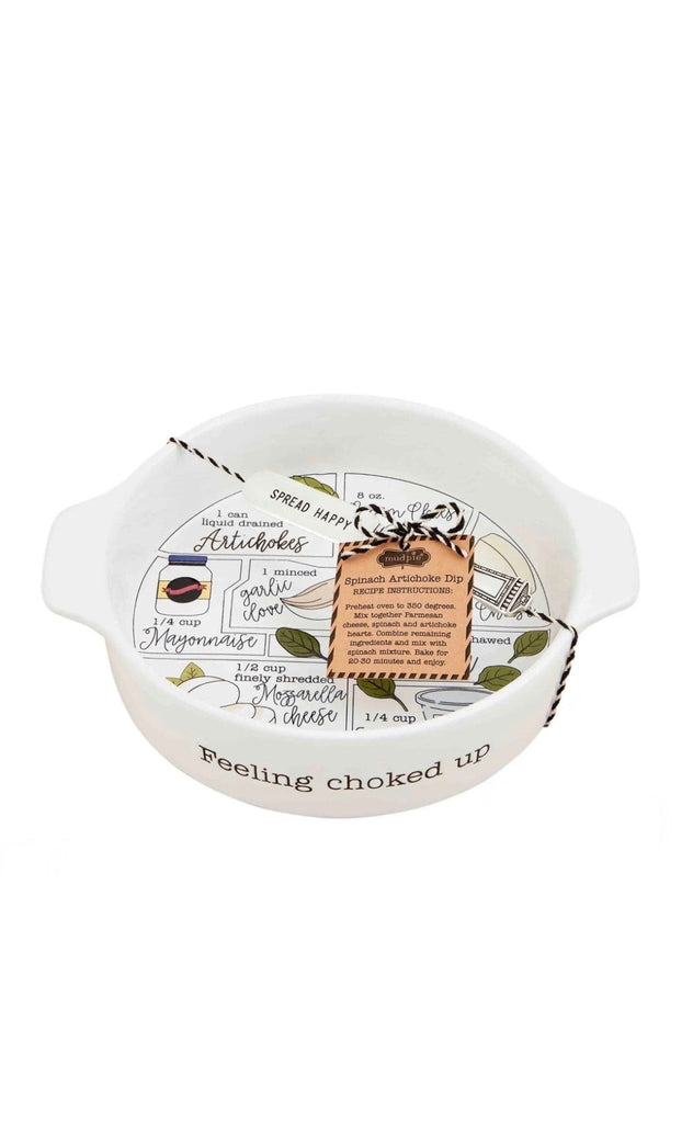 Spinach Artichoke Dip Baker-Kitchen-Mudpie-Usher & Co - Women's Boutique Located in Atoka, OK and Durant, OK