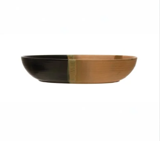 Stoneware Bowl, Reactive Glaze 9 1/2"-Kitchen-Creative Coop-Usher & Co - Women's Boutique Located in Atoka, OK and Durant, OK
