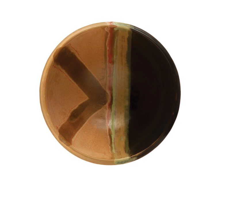 Stoneware Bowl, Reactive Glaze 4 1/2"-Kitchen-Creative Coop-Usher & Co - Women's Boutique Located in Atoka, OK and Durant, OK