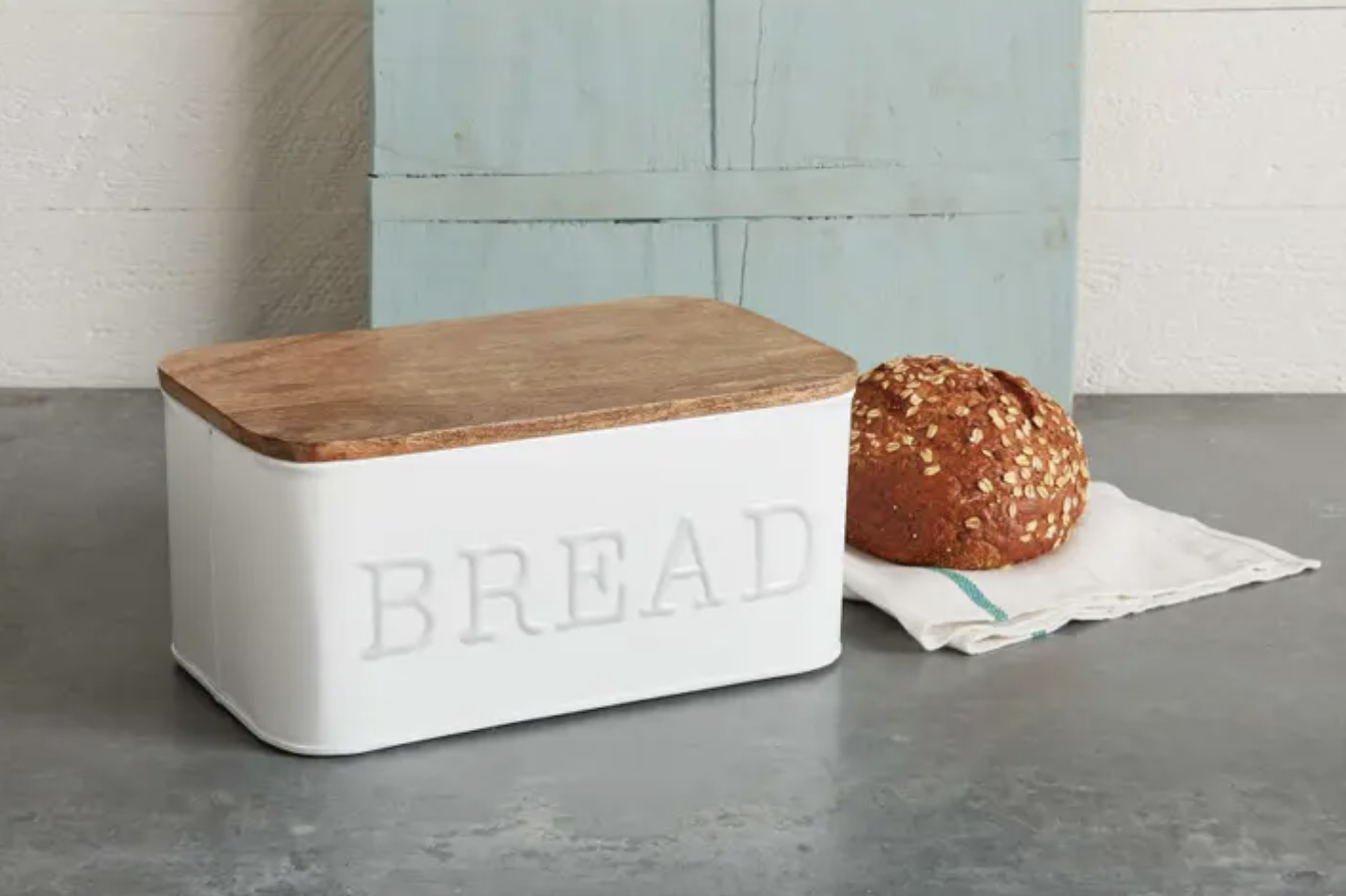 Circa Bread Box-11- Gift/Home-MUD PIE-Usher & Co - Women's Boutique Located in Atoka, OK and Durant, OK