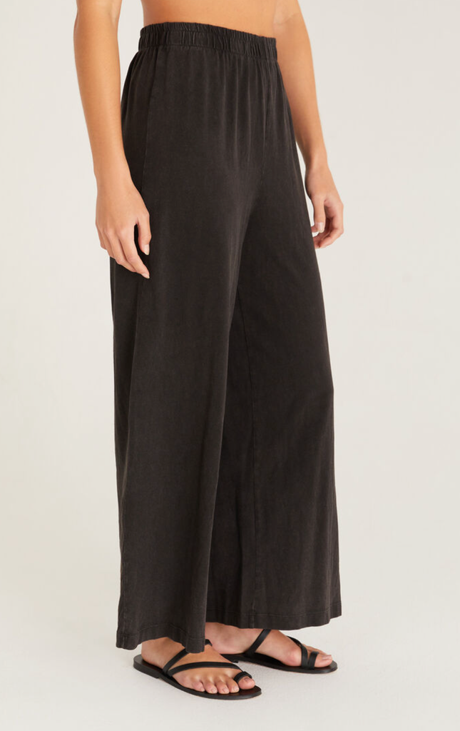 Z Supply: Scout Pant, Black-Pants-Z SUPPLY-Usher & Co - Women's Boutique Located in Atoka, OK and Durant, OK