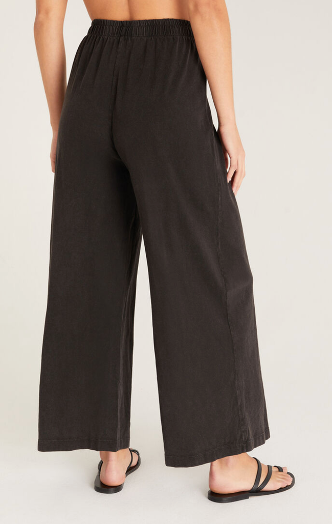 Z Supply: Scout Pant, Black-Pants-Z SUPPLY-Usher & Co - Women's Boutique Located in Atoka, OK and Durant, OK