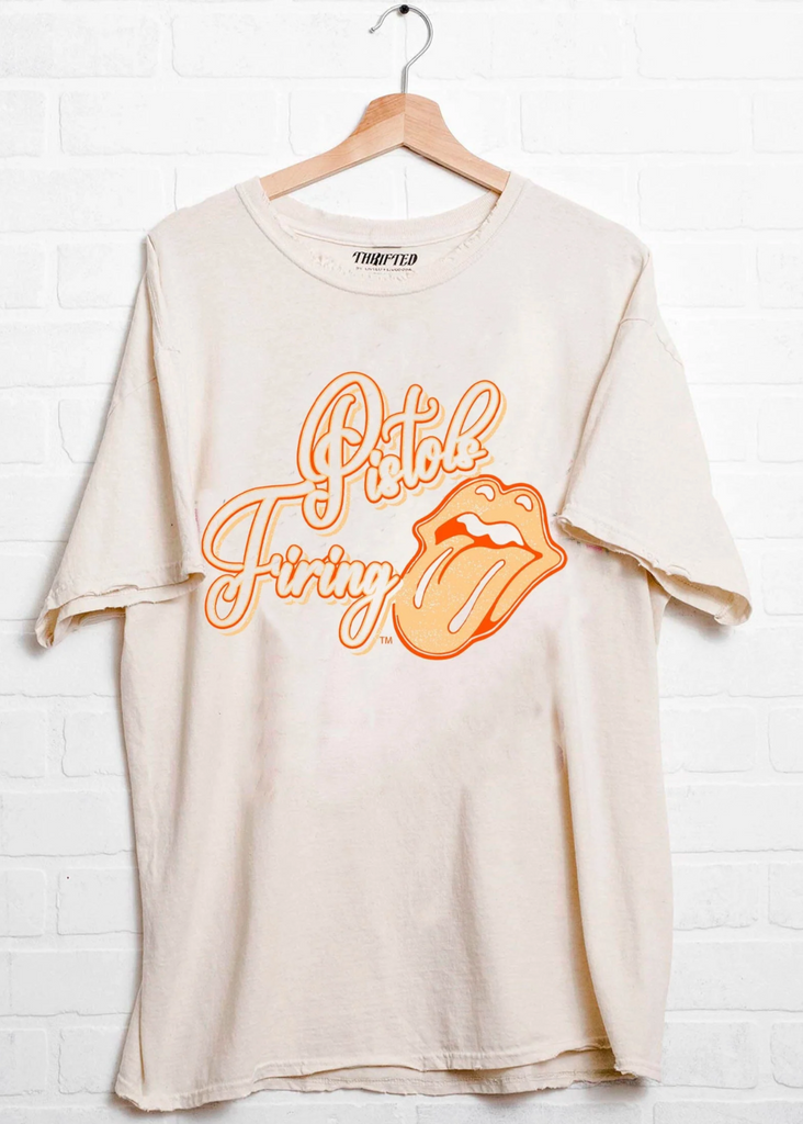 OSU Malibu Puff Thrifted Tee-Graphic Tees-LIVYLU-Usher & Co - Women's Boutique Located in Atoka, OK and Durant, OK